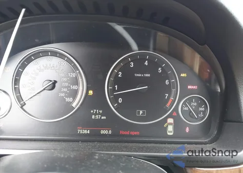 2012 BMW 535I из США, поврежденный, VIN WBAFR7C5XCC807903